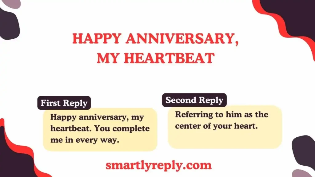 Happy Anniversary, My Heartbeat