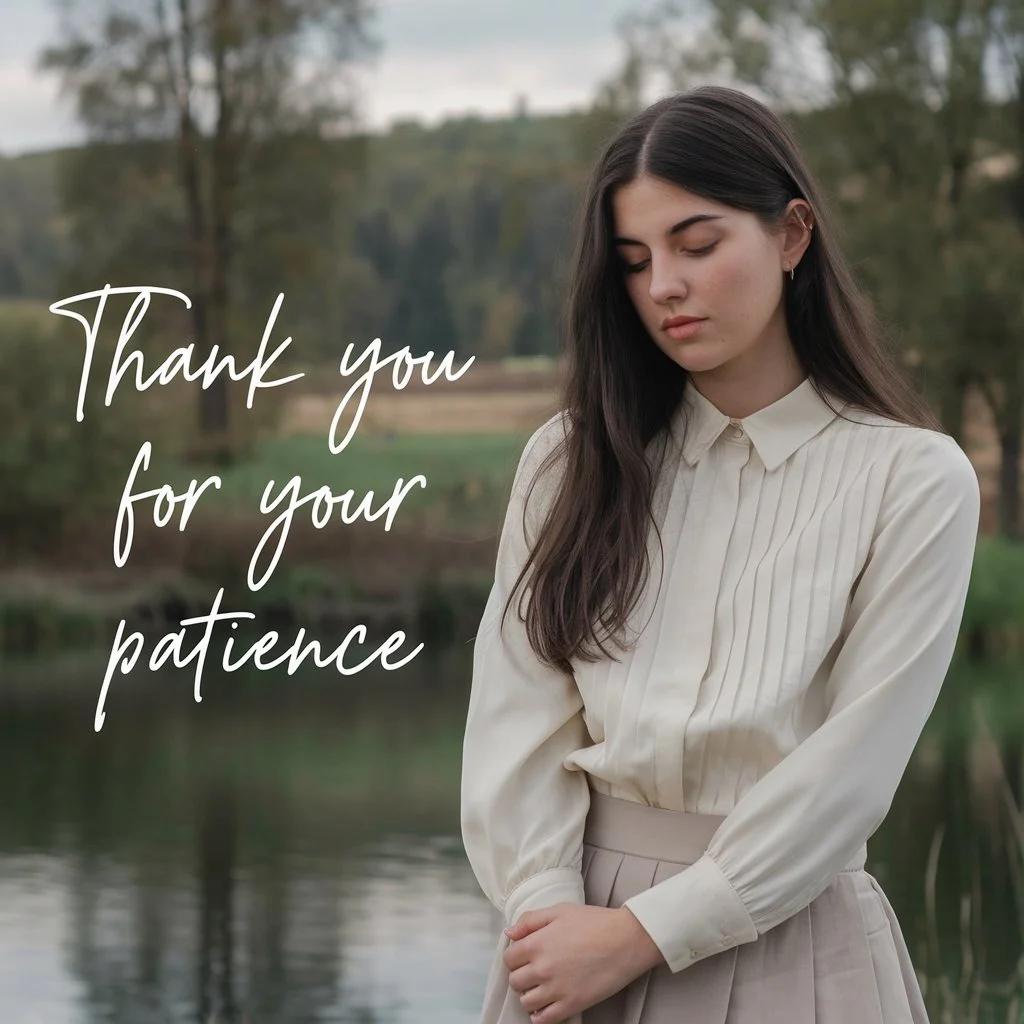 Thank You for Your Patience