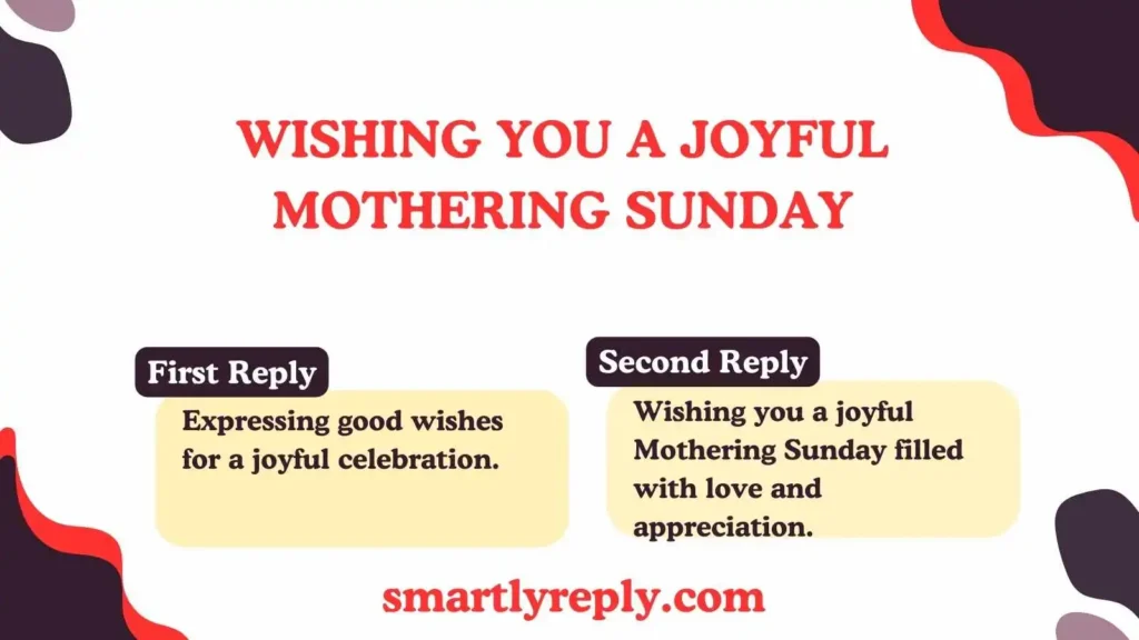 Happy Mothering Sunday